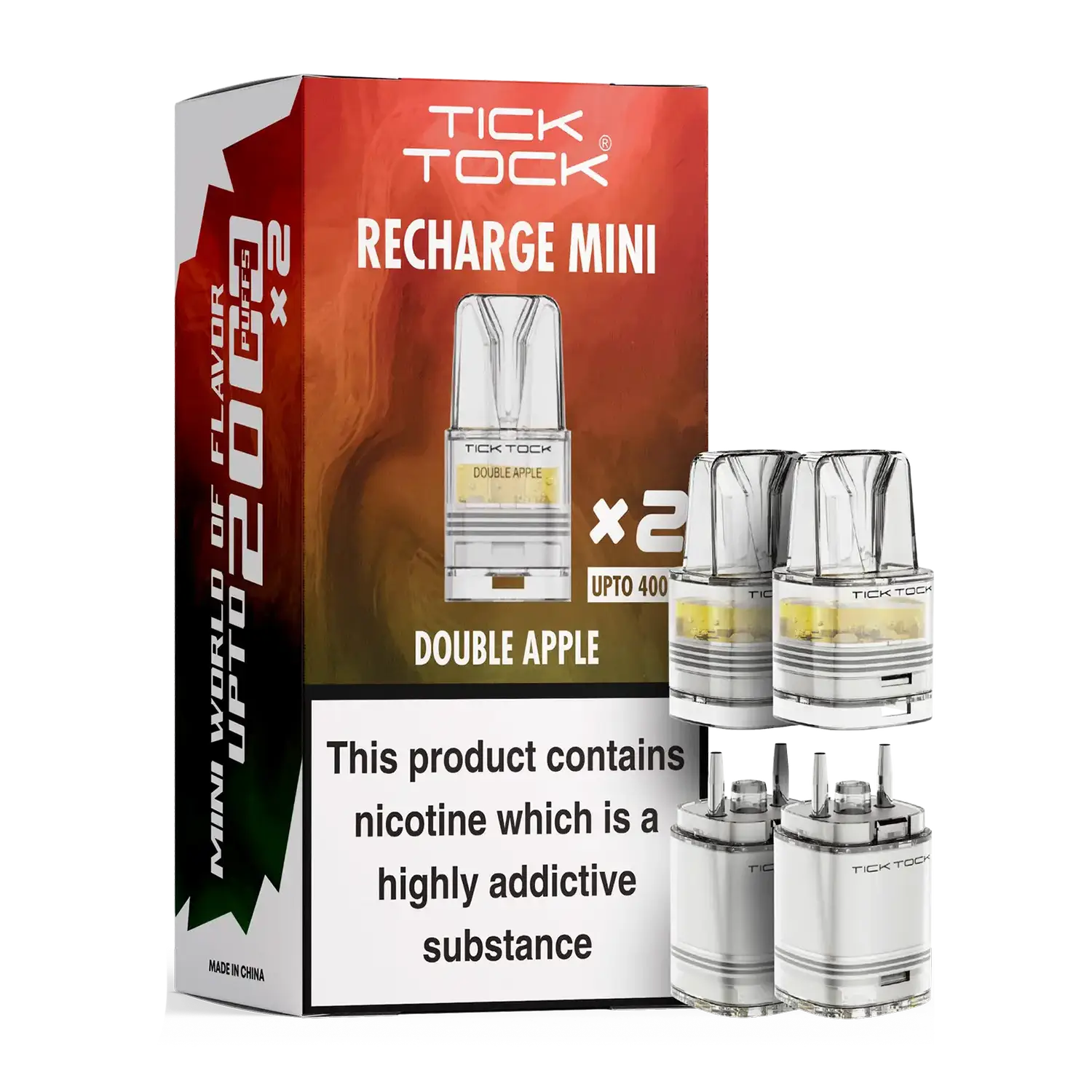 Tick Tock Recharge Mini 2000 Pods