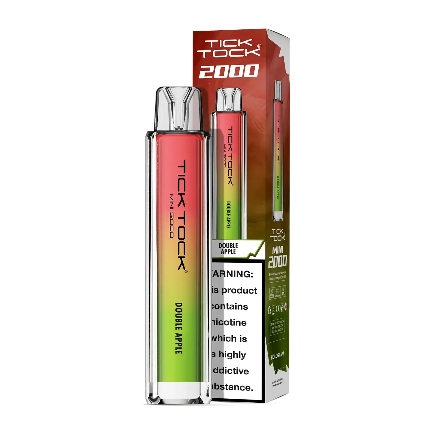 Tick Tock Mini 2000 Vape Kit