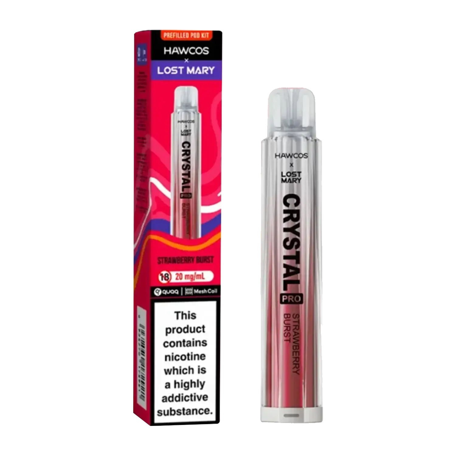 Hawcos x Lost Mary Crystal Pro Prefilled Pod Kit