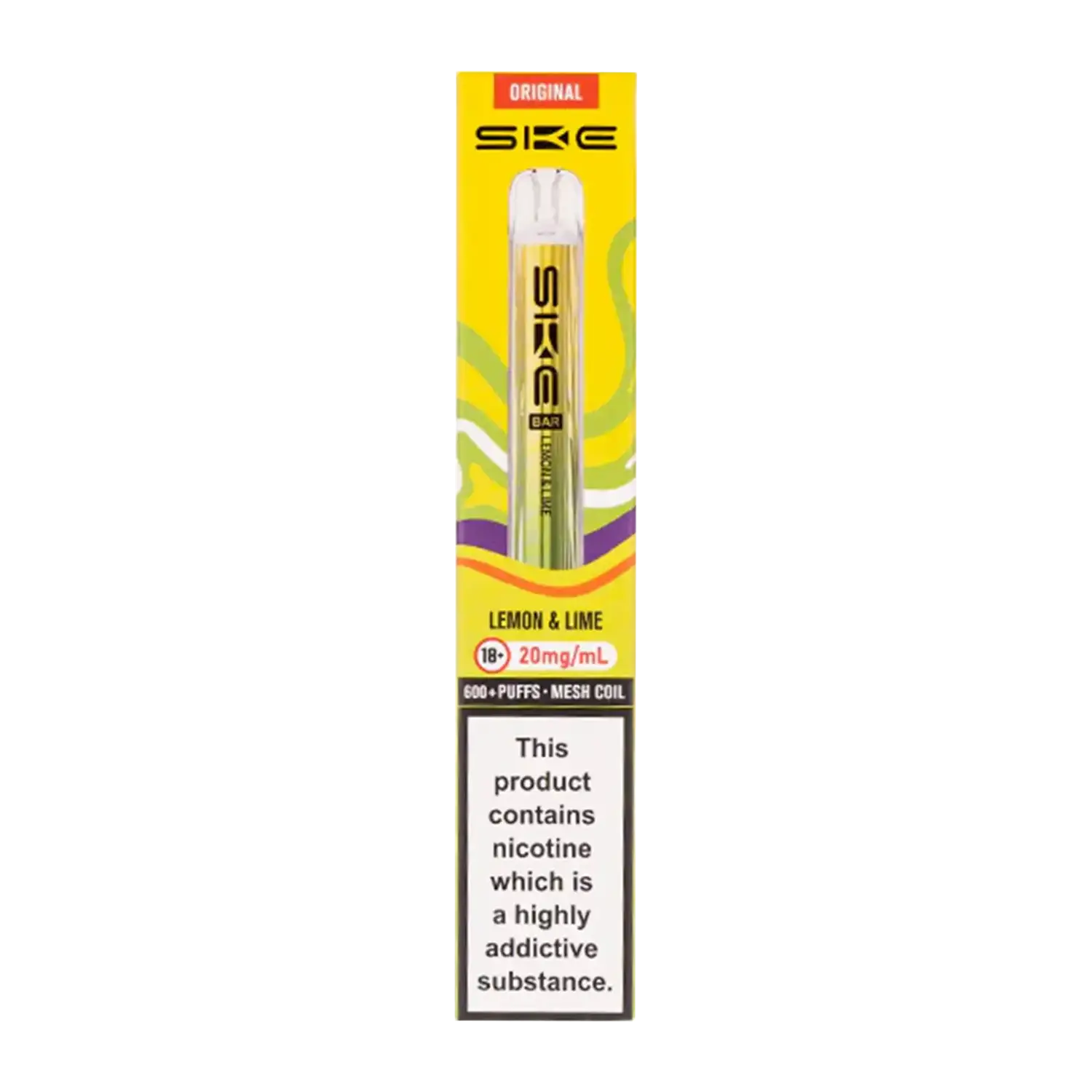 SKE Crystal Bar 600 Vape Kit